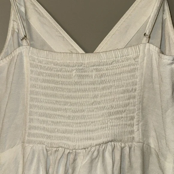 Express linen blend dress size xxs petite - Picture 3 of 6